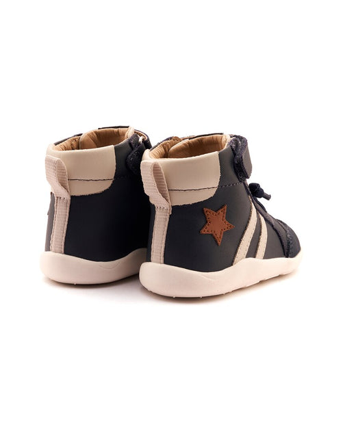 Old Soles Boss Ground Leather Sneaker Black EU 21 4