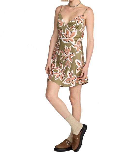 Volcom Psychonic Dress Multi Large 4