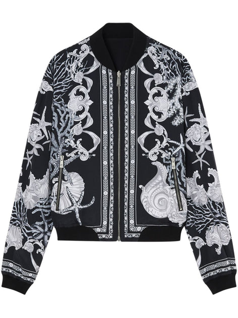 Versace Cropped Reversible Jacket Noir EU 50 2