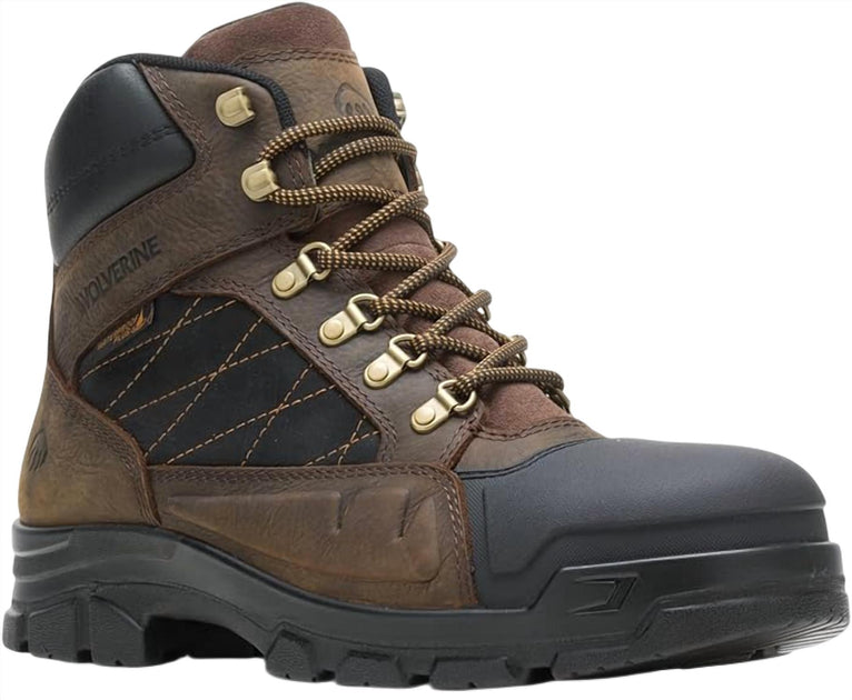 Wolverine Hellcat Construction Boot Brown 11 4