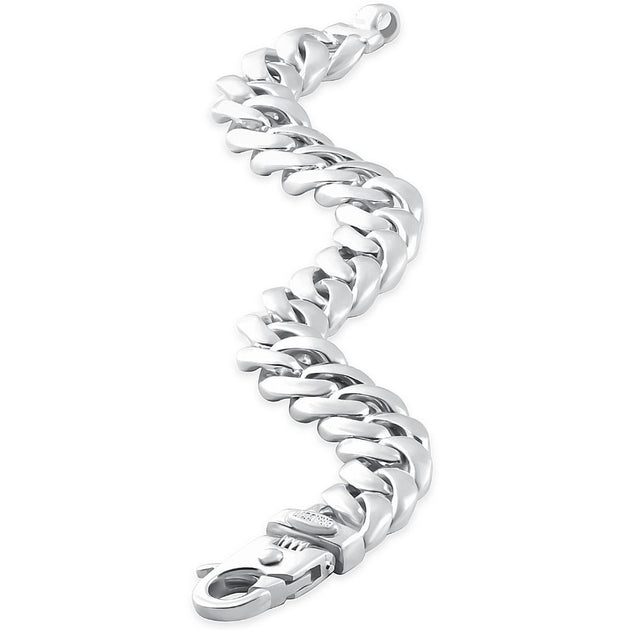 Pompeii3 Cuban Link Bracelet Yellow Gold 9in 6