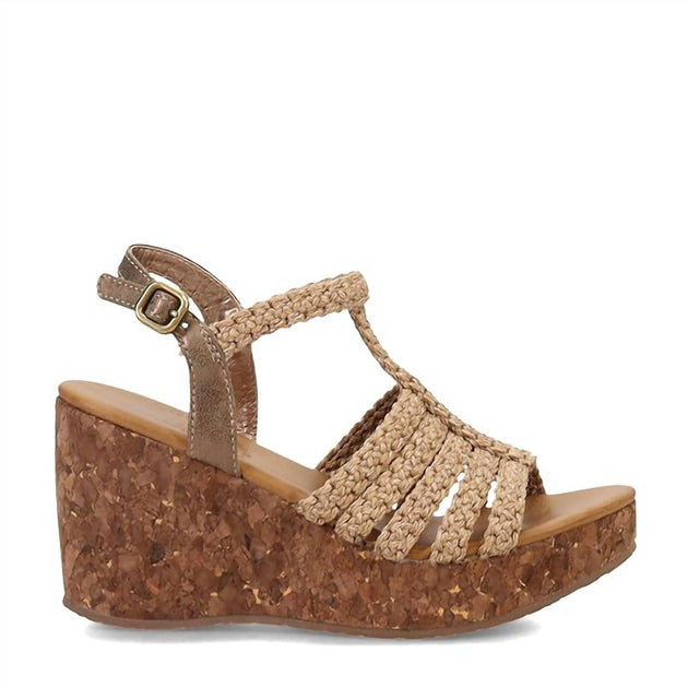 Blowfish Palermo Wedge Brown 10 3
