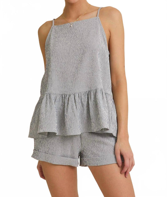 GILLI Julia Top Grey Large 2