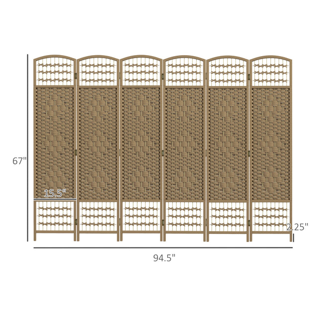 Hivvago 6-Panel Indoor Privacy Screen 8