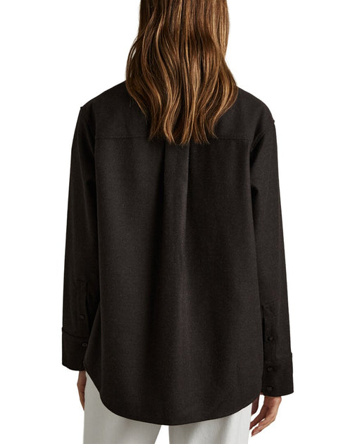 Reiss Amelie Shacket Shirt Gold UK 8 3