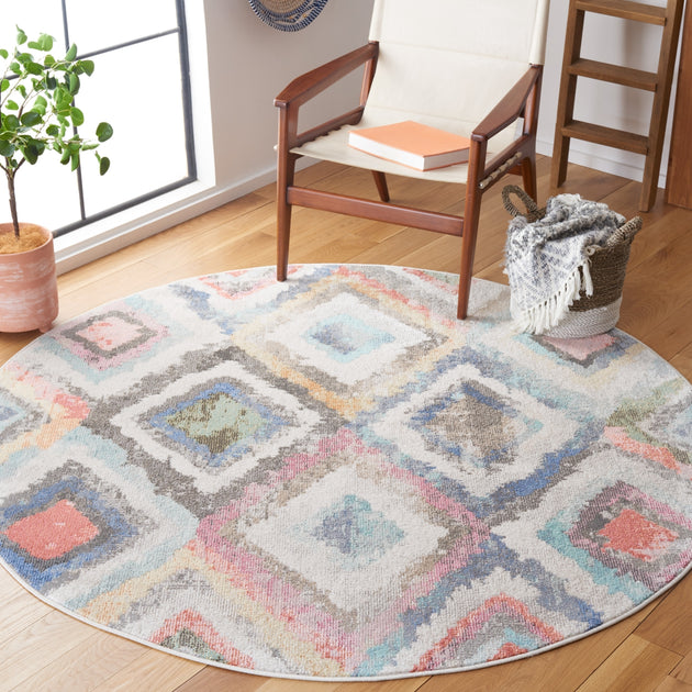 Safavieh Phoenix PHX561 Area Rug Blue/Red 4