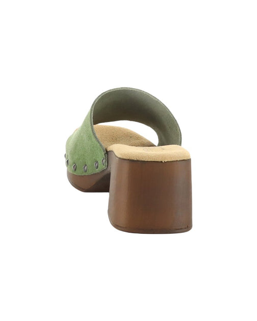 Bos & Co Marly Suede Sandal Green EU 39 4