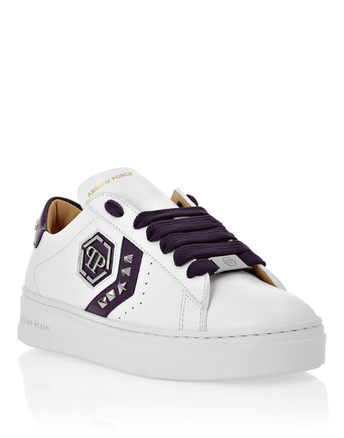 Philipp Plein Lo-Top Leather Arrow Force Studs Sneakers Multi EU 35 2