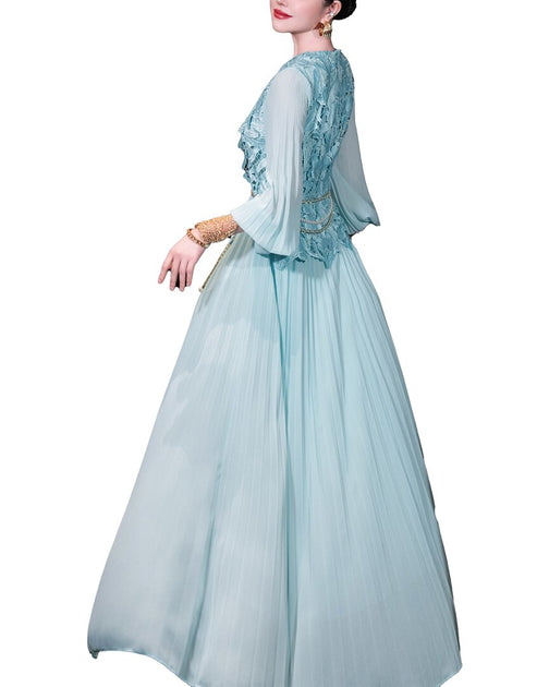 BRC By BURRYCO Maxi Dress Light Blue US 4 3