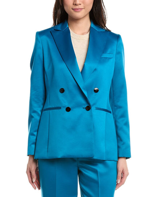 Tahari ASL Blazer Blue US 10 2
