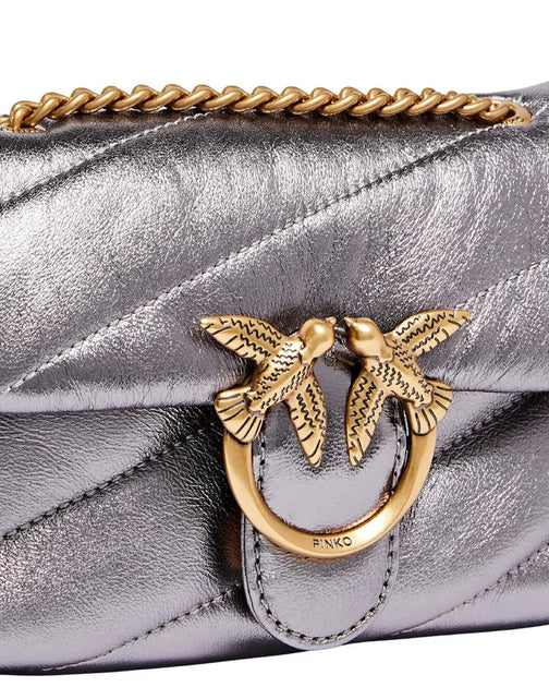 Pinko Baby Love Bag Puff Silver 4