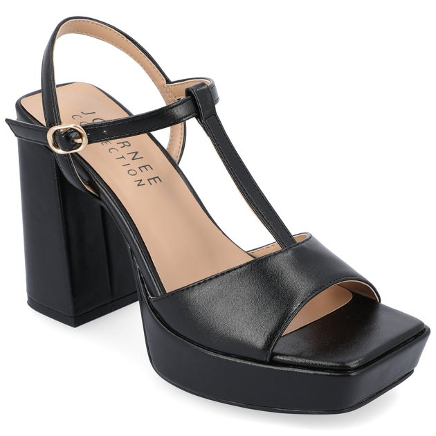 Journee Collection Parson Sandals Purple US 7.5 2
