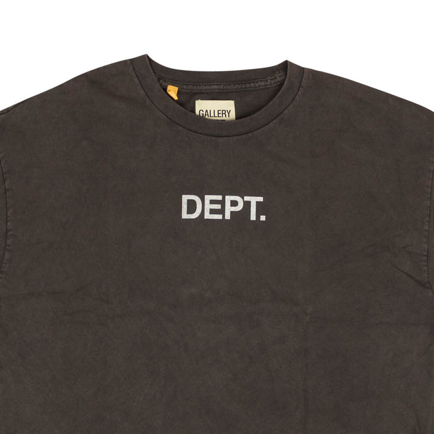 Gallery Dept. Flames Logo Long Sleeve T-shirt - Gray | ShopSimon