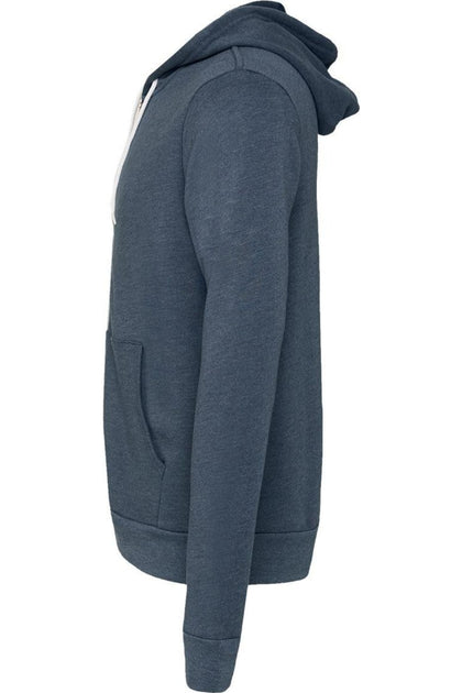 BELLA + CANVAS Sponge Fleece Full-Zip Hoodie Multi XL 4