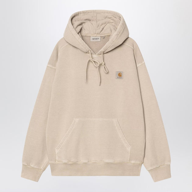 Carhartt WIP Men's Hooded Nelson Sweatshirt Fleur De Sel