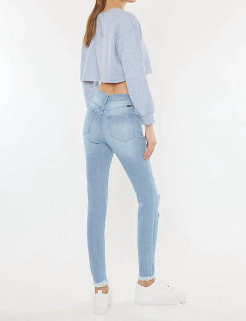 KanCan Lola High Rise Super Skinny Jeans Blue 30 3