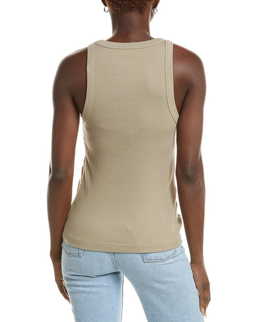 James Perse Cutaway Rib Tank Grey US 4 3