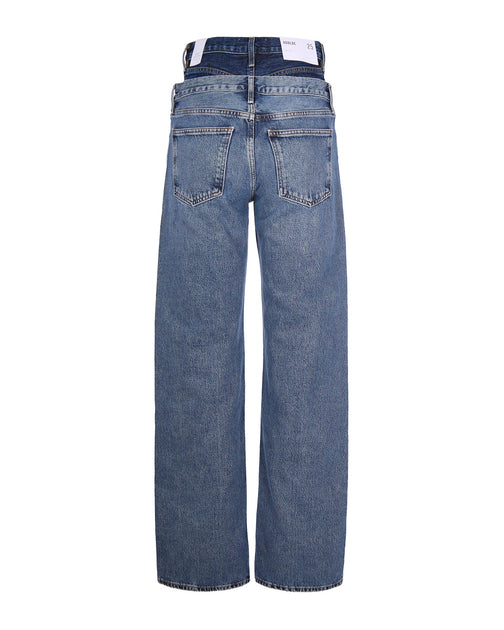 AGOLDE Elson Pendulum Portrait Jeans Blue 24 3