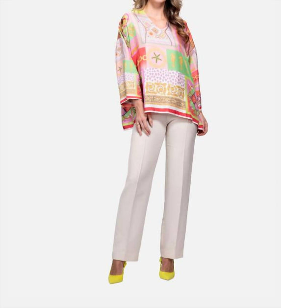Mucho Gusto Seepferdchen Bluse Multi Medium 2