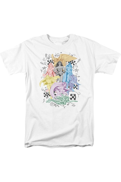 Gildan DC Comics Super Short Sleeve Adult Tee White 5XLarge 2