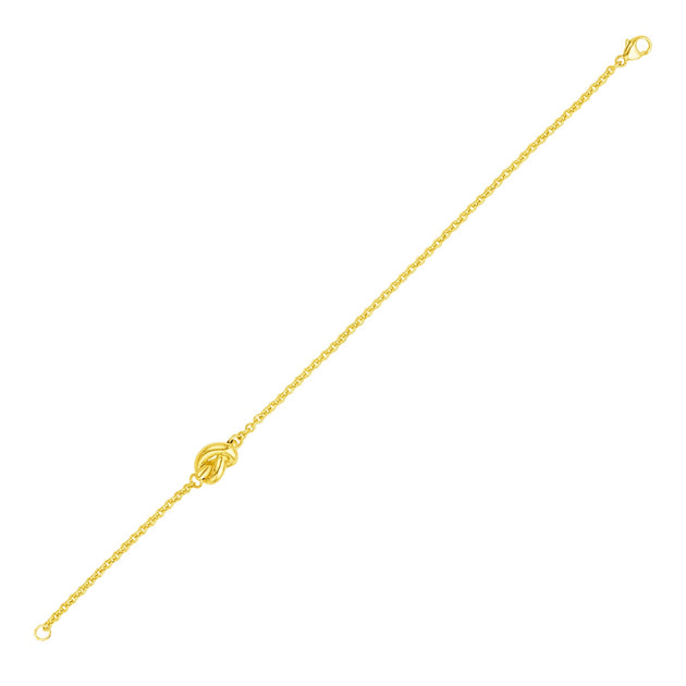 14k Yellow Gold Chain Bracelet Gold 2