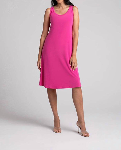 Sympli Nu Tank Short Dress Pink US 8 2