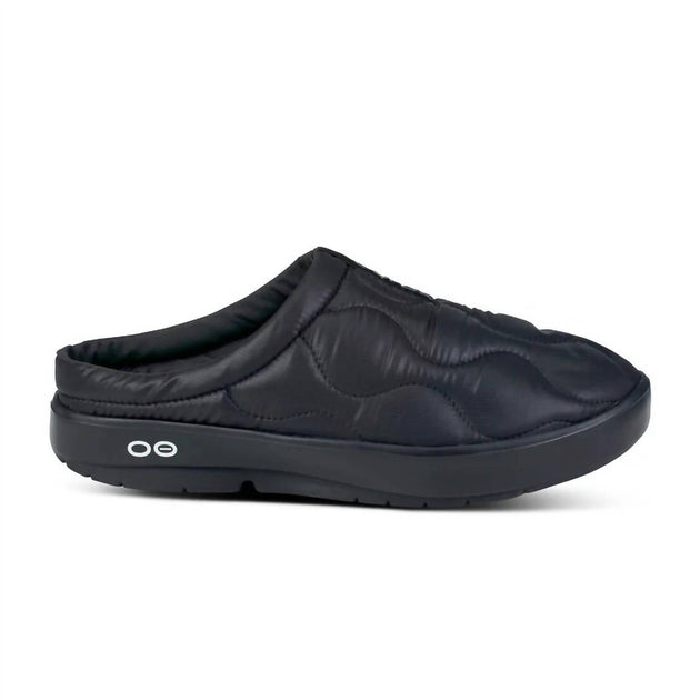 OOFOS Oocoozie Thermo Mule Black US 7.5 2