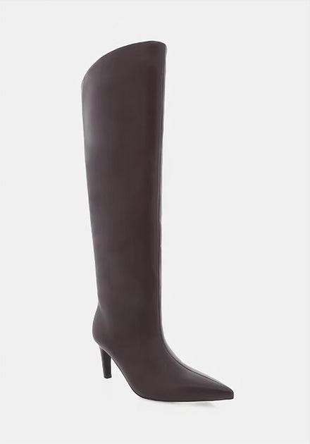 Billini Whimsy Knee High Boots Grey US 5 2