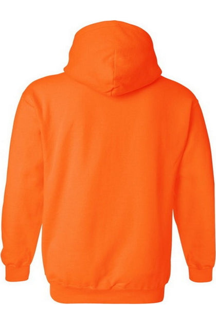 Gildan Heavy Blend Hooded Sweatshirt Orange Large 3
