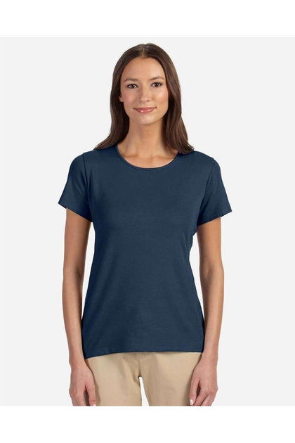 Devon & Jones Perfect Fit Shell T-Shirt Blue XXLarge 3