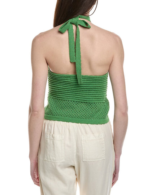 Lost + Wander Olivia Top Green Small/Medium 3