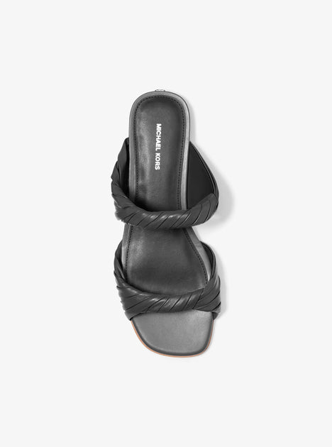 Michael Kors Kiana Sandal Black US 5 4