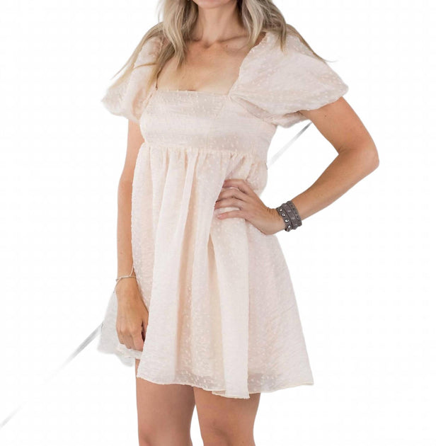 STORIA Hazlynn Dress Beige Small 2