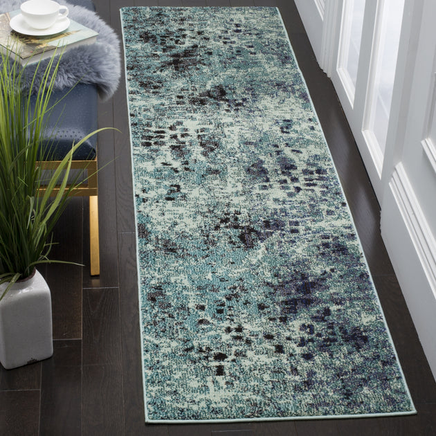 Safavieh Monaco Teppich Hellblau / Multicolor 3