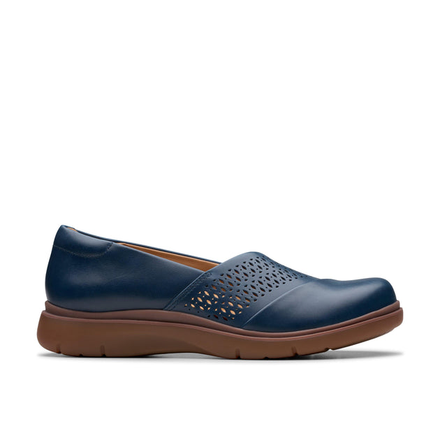Clarks Certina Edge Flat Navy US 5-6 2