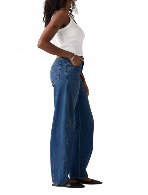 Levi's Baggy Dad Barrel Jeans Blue 30 4