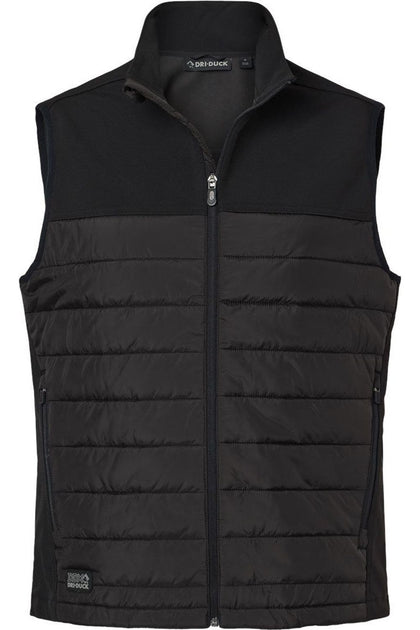 DRI DUCK Summit Soft Shell Puffer Vest Black 4XLarge 2