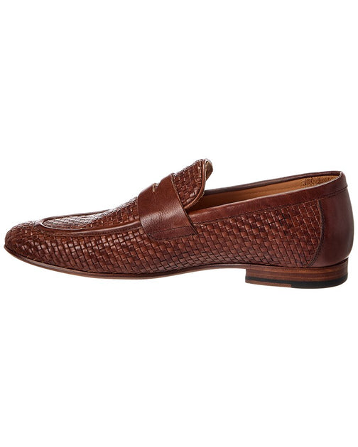 Curatore Leather Penny Loafer Brown US 11 3