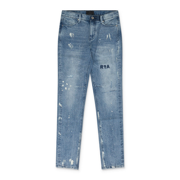 RtA Clayton Skinny Jeans Blue 34 2