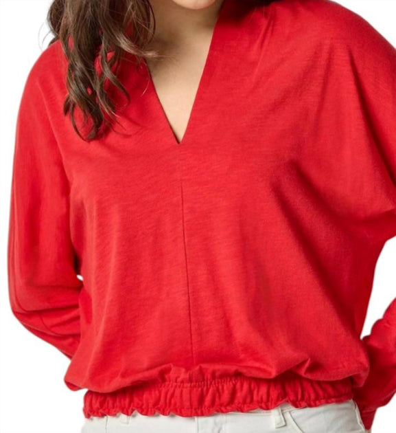 Lilla P Wedge Top Red Large 3