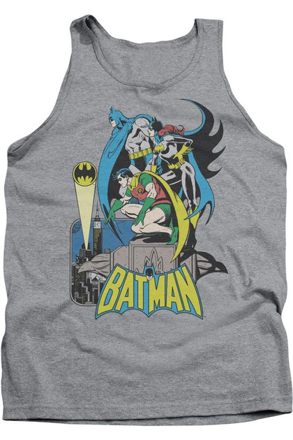 Gildan DC Comics Batman Heroic Trio Tank Top Grau XL 2