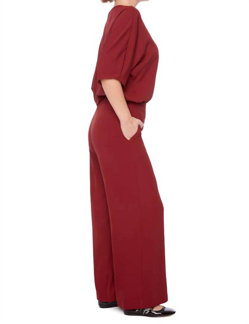 Up! Solid Vegan Silk Wide Leg Pant Multi US 4 4