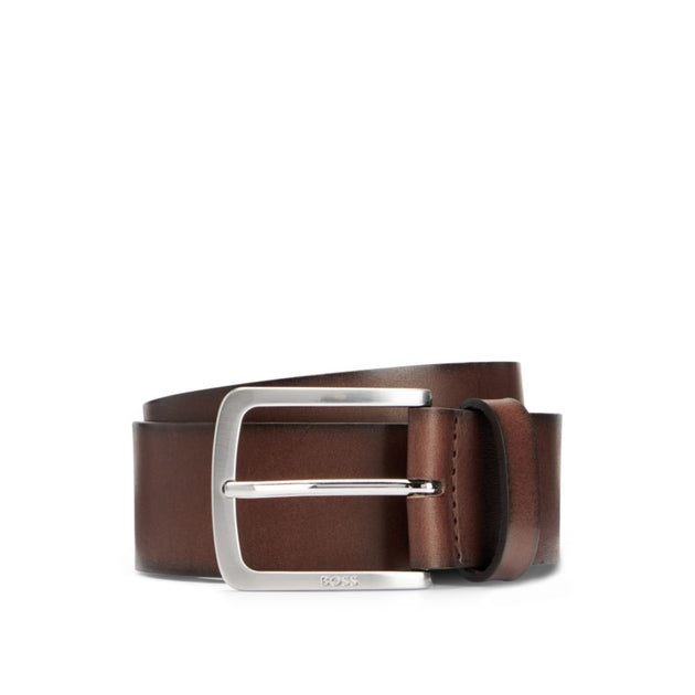Boss Leather Belt Brown 44 2