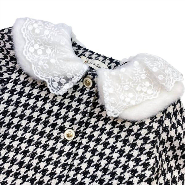 Doe a Dear Girls Jacket White US 4T 3