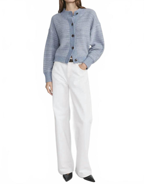 Cardigan FRAME Jacquard Femme 2