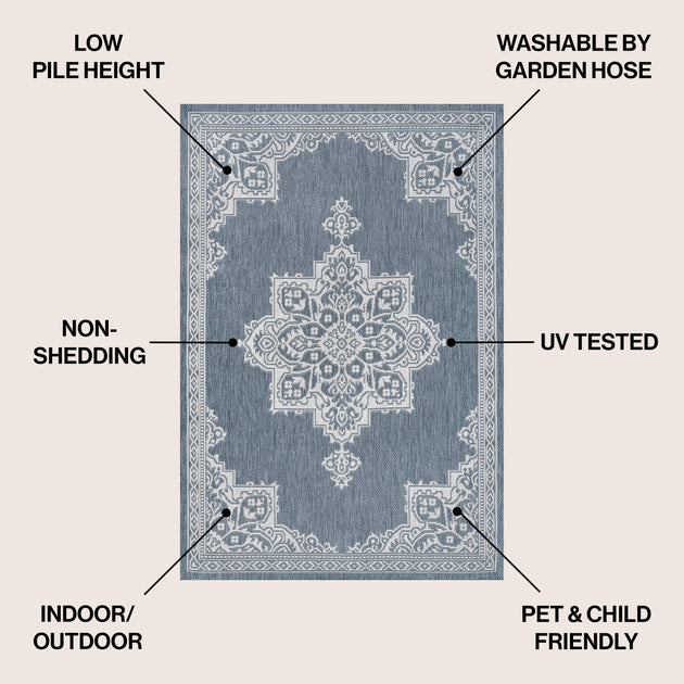 Jonathan Y Arden Area Rug Multicolor 3