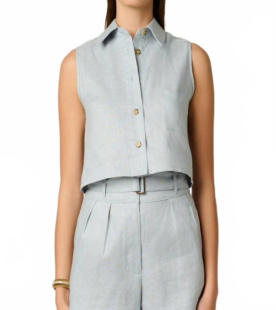 Hevron Katja Top Blue Large 3
