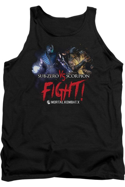 Gildan Mortal Kombat X Fight Tank Top Black Small 2