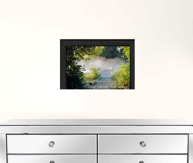 Hivvago Beauty 1 Framed Print Wall Art Black 3