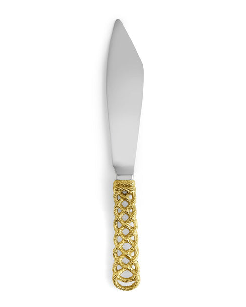 Michael Aram Love Knot Cake Server 3